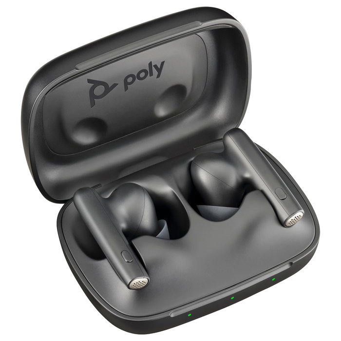 HP Poly Voyager Free 60 UC Negro Carbono con Adaptador BT700 USB-C y Estuche de Carga Básico HP Poly Voyager Free 60 UC Negro Carbono con Adaptador BT700 USB-C y Estuche de Carga Básico