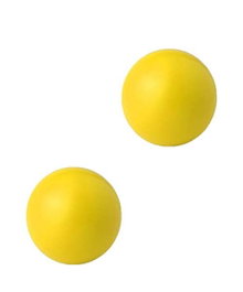 Pelota Eva para Palas de Playa 6 cm Diámetro, Set con 2 Pelotas, Modelos Surtidos