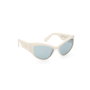 Adidas Sport OR0089 21X Gafas de Sol Mujer Mariposa Plástico Blanco 135 mm