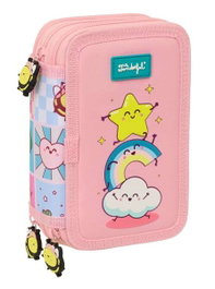 Safta Plumier Triple Mr. Wonderful Comic con 37 Piezas