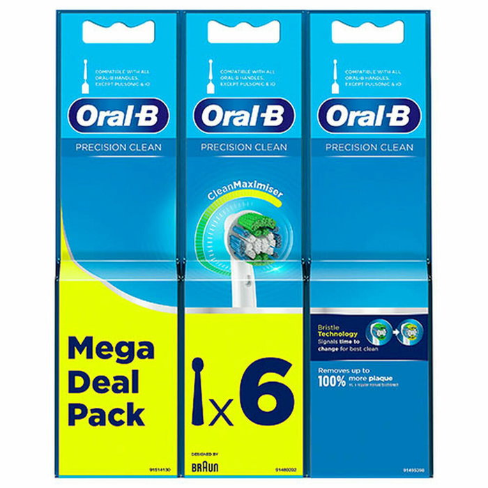 Braun Oral-B Precision Clean EB20-6 6 unidades Braun Oral-B Precision Clean EB20-6 6 unidades