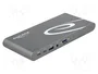 DeLOCK Estación de acoplamiento USB Type-C™ Triple 4K Display 87772