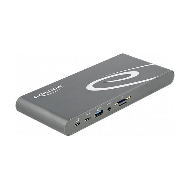 DeLOCK Estación de acoplamiento USB Type-C™ Triple 4K Display 87772