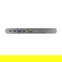 DeLOCK Docking Station USB-C Thunderbolt 3 con 2 DisplayPort 1.4, 1 HDMI, 3x USB 3.2, Ethernet RJ45, Lector de Tarjetas SD/MicroSD, Audio 3.5 mm y PD 3.0 - Color Gris