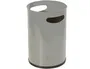 Sie Papelera 101 Metálica con Asas Gris 32x21 cm Capacidad 12 Litros