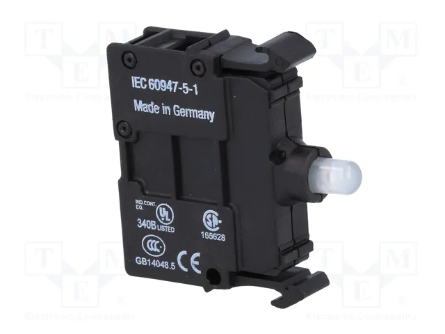 Eaton M22-LED230-G Luminaria LED Negra para Caja Eléctrica