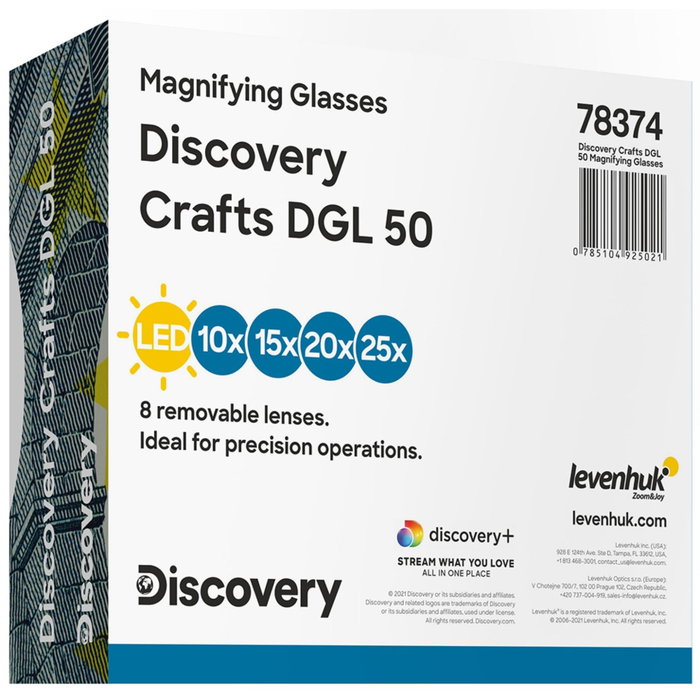 Discovery Crafts DGL 50 Magnifying Glasses Azul
