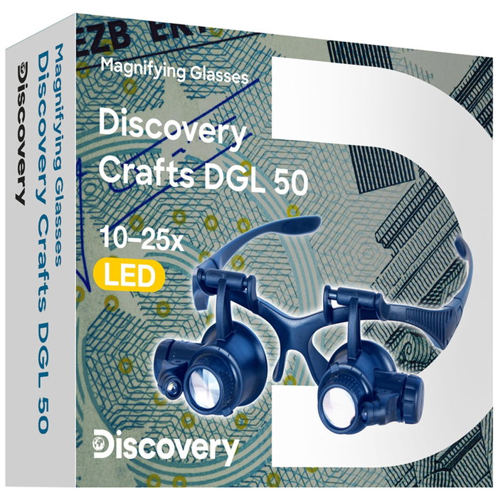 Discovery Crafts DGL 50 Magnifying Glasses Azul