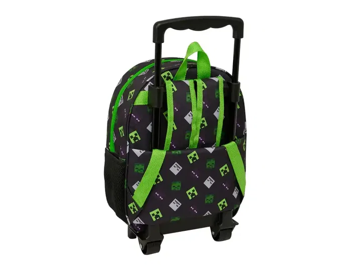 Safta Mochila Trolley 3D Minecraft con Ruedas