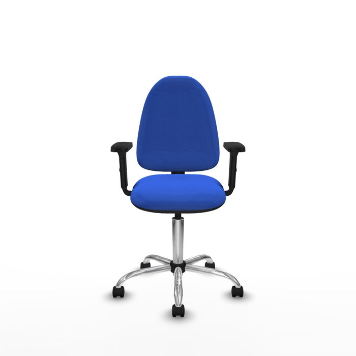 PIQUERAS Y CRESPO Silla de oficina Aýna Azul con mecanismo de doble maneta PIQUERAS Y CRESPO Silla de oficina Aýna Azul con mecanismo de doble maneta