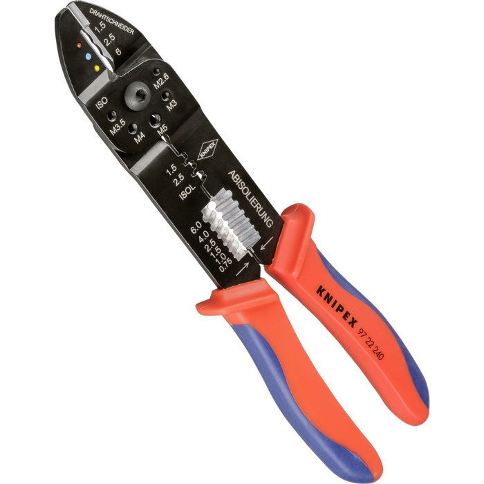 Knipex Surtido de crimpado para conectores de cables con alicates