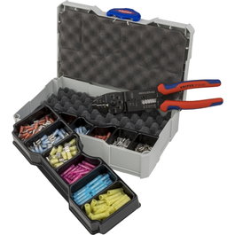 Knipex Surtido de crimpado para conectores de cables con alicates