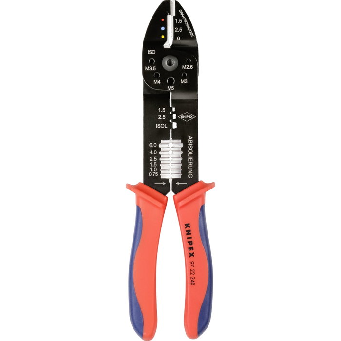Knipex Surtido de crimpado para conectores de cables con alicates