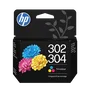 HP Cartucho de Tinta Original 302/304 Tricolor