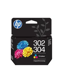 HP Cartucho de Tinta Original 302/304 Tricolor