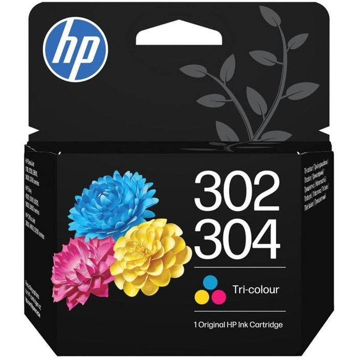 HP Cartucho de Tinta Tricolor 302/304