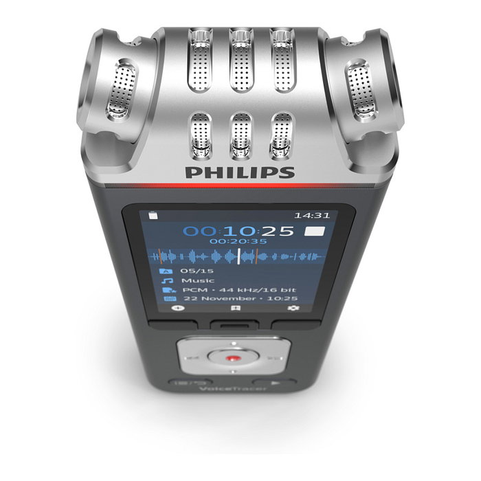Philips DVT8115 con 8 GB de memoria y USB-C Philips DVT8115 con 8 GB de memoria y USB-C