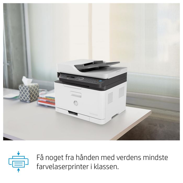HP Color Laser MFP 179fnw Impresora Multifunción Láser Color Imprime Escanea Copia Fax