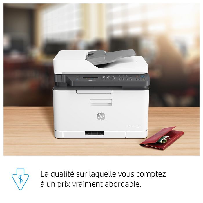 HP Color Laser MFP 179fnw Impresora Multifunción Láser Color Imprime Escanea Copia Fax