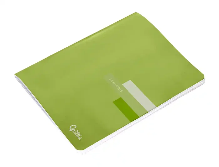 Liderpapel Scriptus A5 Plus Cuadriculada 4mm con Margen, 48 Hojas