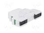 F&F Interruptor de crepúsculo para raíl DIN 230VAC 16A