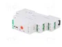 F&F Interruptor de crepúsculo para raíl DIN 230VAC 16A
