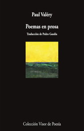 Poemas en prosa, Paul Valéry - VISOR EDITORIAL