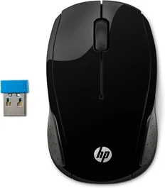 HP Ratón inalámbrico 200 Negro