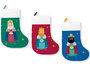 Bismark Calcetines Decorativos Reyes Magos Pack 3 (Verde/Rojo y Azul) 332889