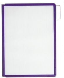 DURABLE C.5 fundas clasificadores Sherpa A4 transparentes marco morado