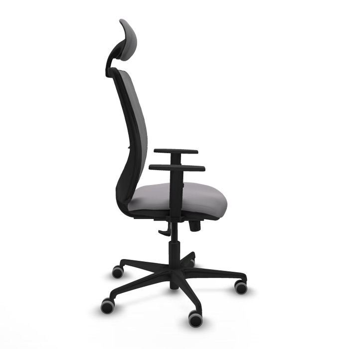 PIQUERAS Y CRESPO Silla de oficina Zulema con mecanismo Sincro, Gris PIQUERAS Y CRESPO Silla de oficina Zulema con mecanismo Sincro, Gris