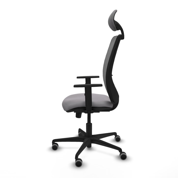 PIQUERAS Y CRESPO Silla de oficina Zulema con mecanismo Sincro, Gris PIQUERAS Y CRESPO Silla de oficina Zulema con mecanismo Sincro, Gris