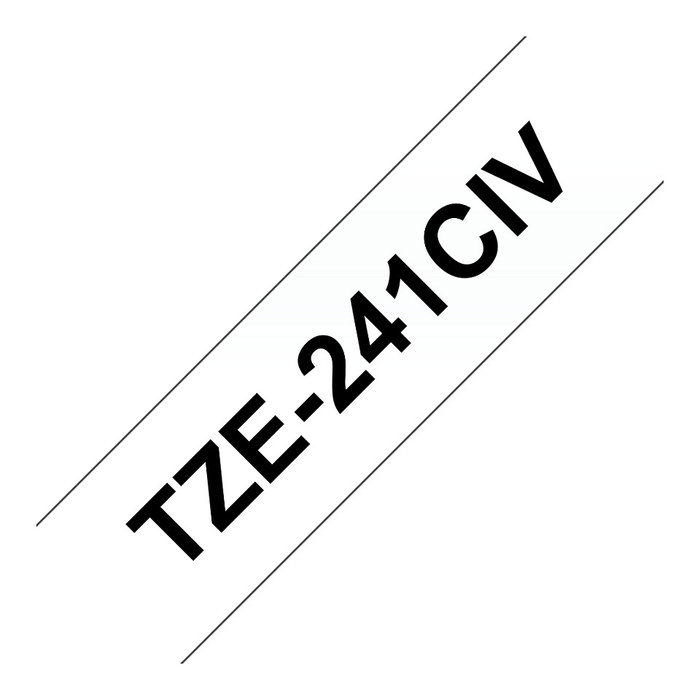 Brother TZe-241CIV Cinta laminada 18mm x 8m (Pack de 20 unidades)