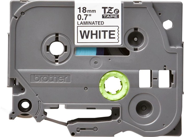 Brother TZe-241CIV Cinta Laminada 18mm Negro sobre Blanco (Pack de 20) Brother TZe-241CIV Cinta Laminada 18mm Negro sobre Blanco (Pack de 20)