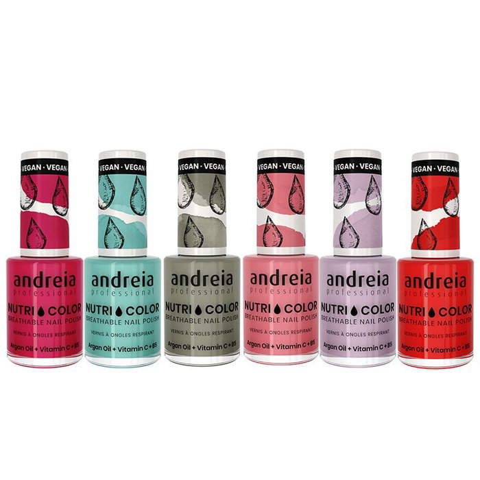 Andreia Esmalte de Uñas Nutri Color NC 6 10.5ml Fortalece y Nutre Andreia Esmalte de Uñas Nutri Color NC 6 10.5ml Fortalece y Nutre