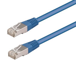 WP Cable de red Cat5e F/UTP (FTP) WPC-PAT-5F005B Azul 0,5 m