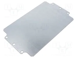 FIBOX Placa de ensamblaje de acero con recubrimiento de zinc