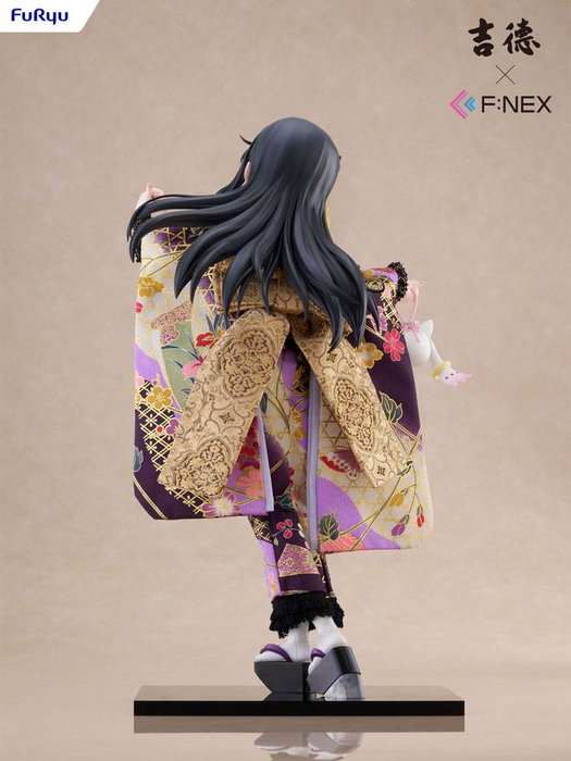 Puella Magi Madoka Magica F:NEX estatua PVC 1/4 Rebellion Homura Akemi Japanese Doll 45 cm