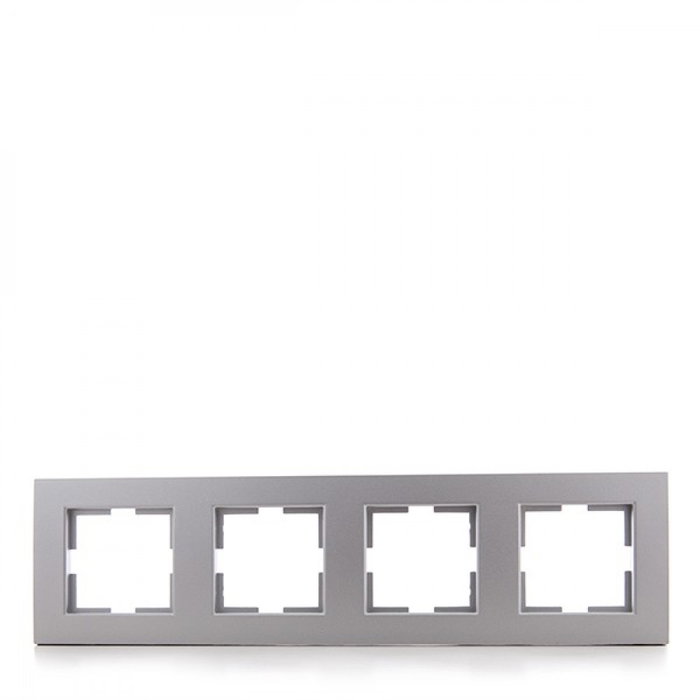 Panasonic Novella Marco de 4 Elementos Plata Panasonic Novella Marco de 4 Elementos Plata