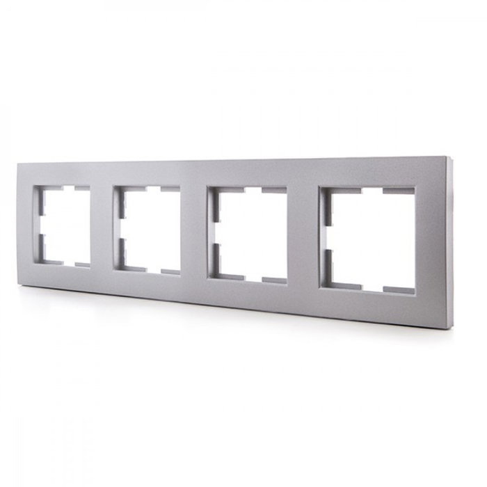 Panasonic Novella Marco de 4 Elementos Plata Panasonic Novella Marco de 4 Elementos Plata