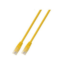 EFB Elektronik Cable de red Cat6 U/UTP de 3m Amarillo
