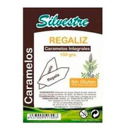 SILVESTRE Caramelos de Regaliz con Azúcar Integral 150 gr