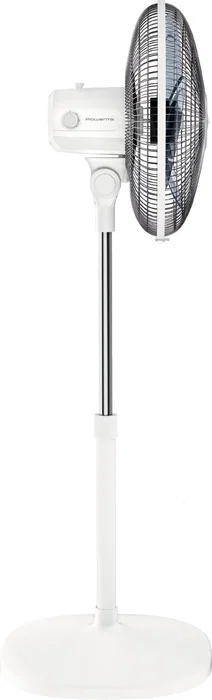 Rowenta Essential VU4410F0 Ventilador de Piso Silencioso Blanco, 40 cm, 3300 m³/h, 3 Velocidades, Ajuste de Altura