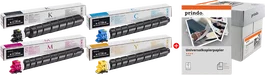 Kyocera TK-8345 Value Pack Negro, Cian, Magenta, Amarillo y Blanco - 56.000 Páginas