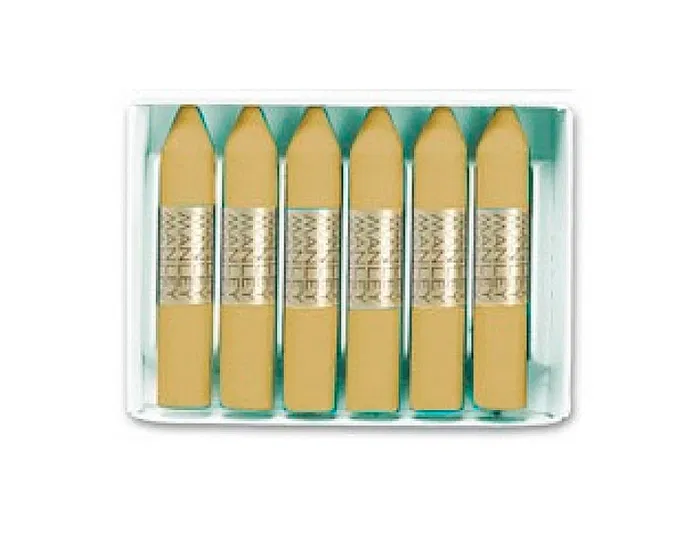 Manley Lápices Cera Unicolor Tierra Sombra Natural N.67 Caja 12 Unidades