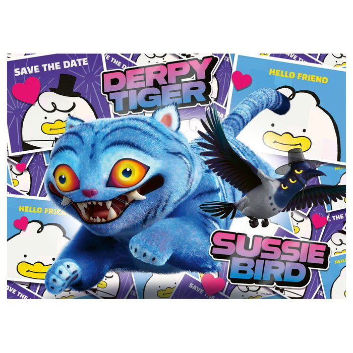 RAVENSBURGER Puzzle KPop Demon Hunters 4x100pzs