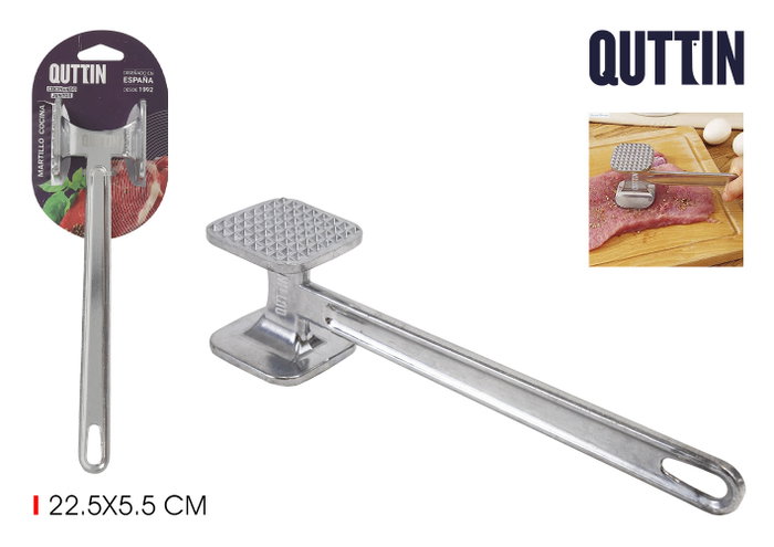 Quttin Martillo de Cocina de Aluminio (Pack de 18 unidades) Skul: B18TFWGCPK Quttin Martillo de Cocina de Aluminio (Pack de 18 unidades) Skul: B18TFWGCPK