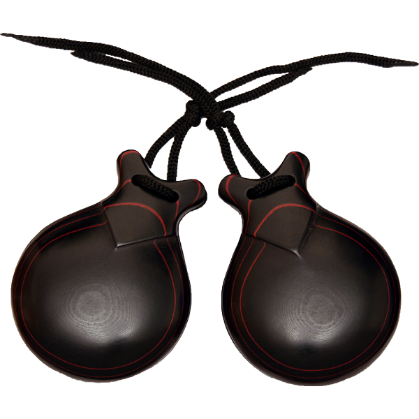 Castañuelas Jale Fibra Negra Veta Roja Nº7 Castañuelas Jale Fibra Negra Veta Roja Nº7