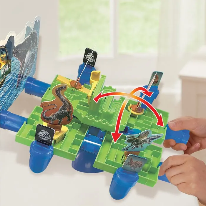 Epoch Games Jurassic World - Juego de laberinto - Película - Juego de fiesta EPO5054131075661 - A partir de 4 años