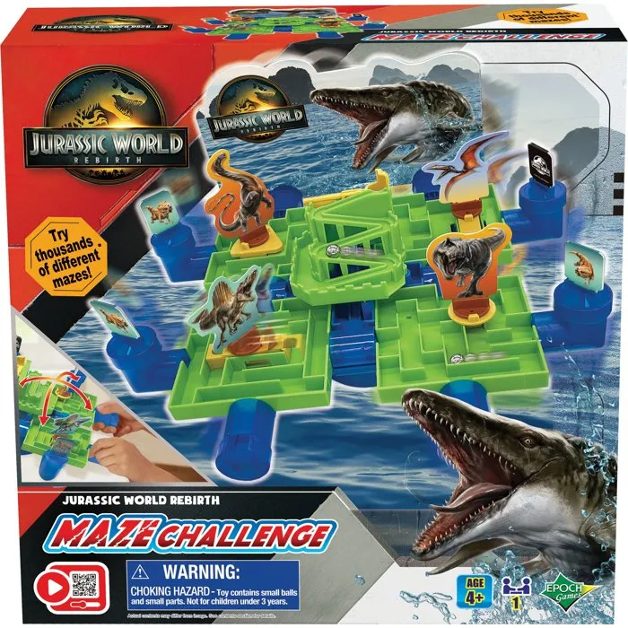 Epoch Games Jurassic World - Juego de laberinto - Película - Juego de fiesta EPO5054131075661 - A partir de 4 años